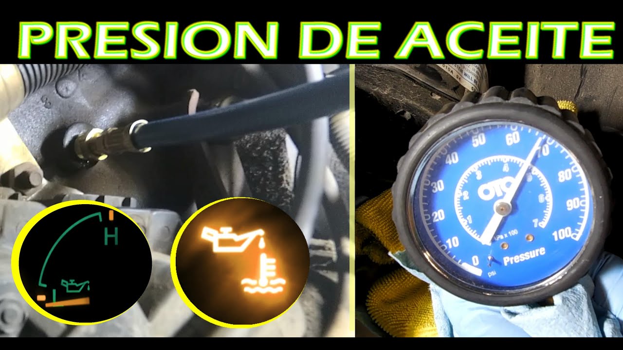 Como Checar La Presion De Un Motor