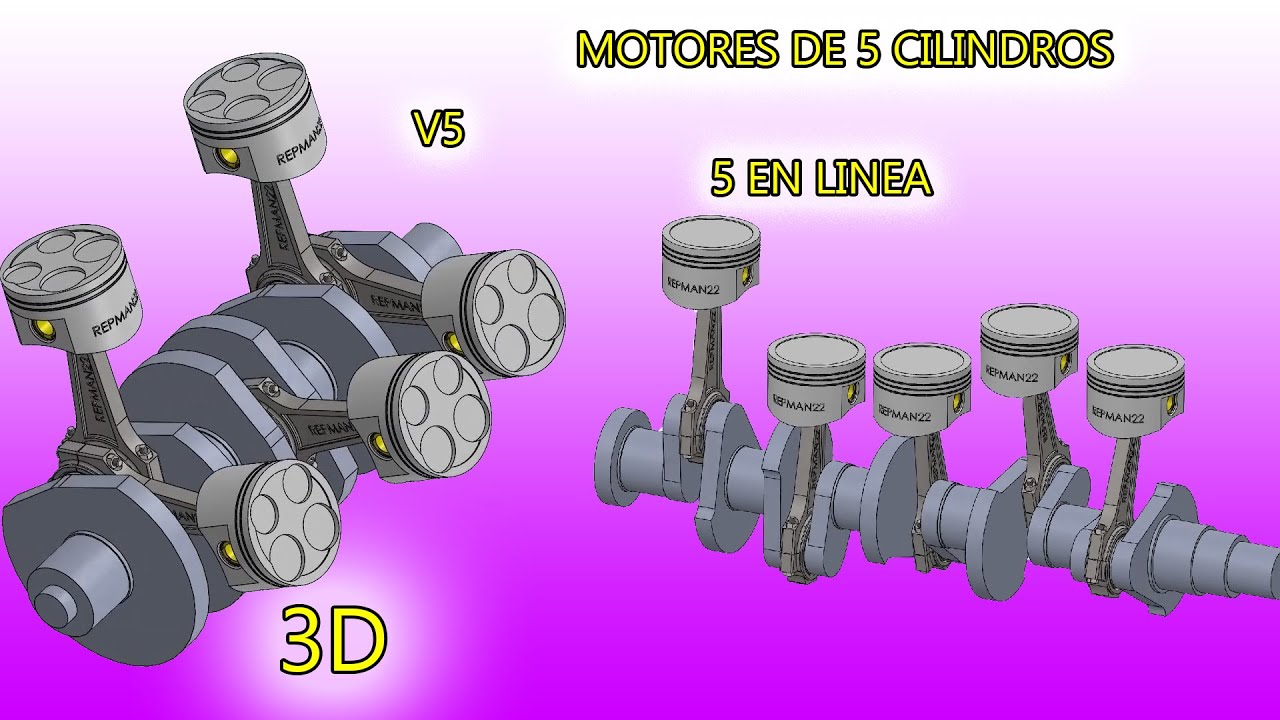 Como Funciona El Motor De 5 Cilindros