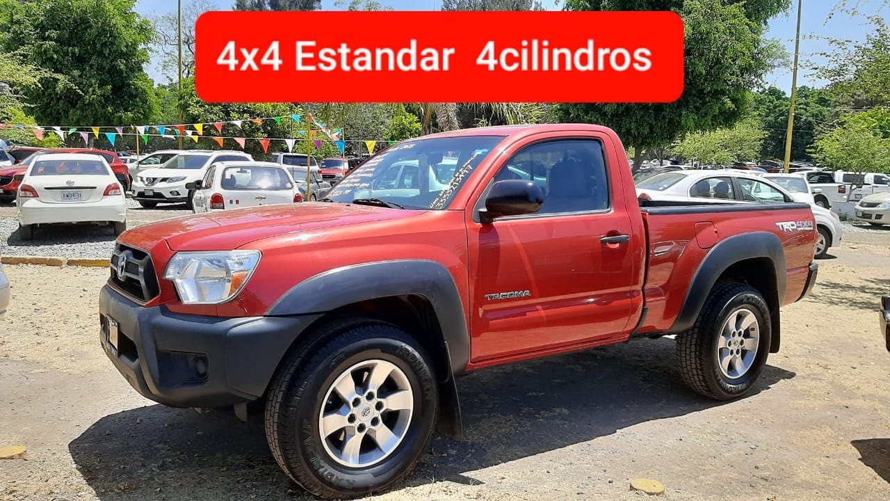 Toyota Tacoma 4x4 Estandar 4 Cilindros